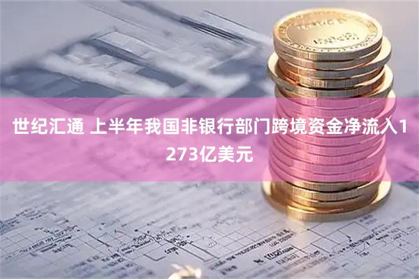 世纪汇通 上半年我国非银行部门跨境资金净流入1273亿美元